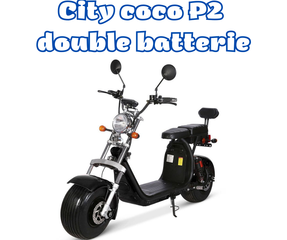 city coco scooter electrique avignon double batterie