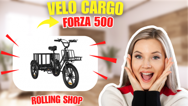 vélo cargo rolling shop